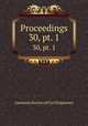 Proceedings. 30, pt. 1, American Society of Civil Engineers 