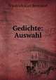 Gedichte: Auswahl, Friedrich Kurt Benndorf 