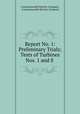 Report No. 1: Preliminary Trials; Tests of Turbines Nos. 1 and 8 ., Commonwealth Electric Company, Commonwealth Electric Company 