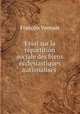 Essai sur la repartition sociale des biens ecclesiastiques nationalises ., Francois Vermale 
