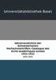 Jahresverzeichnis der Schweizerischen Hochschulschriften. Catalogue des crits acadmiques suisses. 1921-1922, 