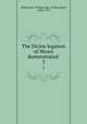 The Divine legation of Moses demonstrated .. 5, Warburton, William, Bp. of Gloucester, 1698-1779 