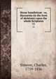 Horae homileticae : or, discourses (in the form of skeletons) upon the whole Scriptures. 11, Simeon, Charles, 1759-1836 