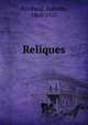 Reliques, Rimbaud, Isabelle, 1860-1917 