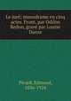 Le jure; monodrame en cinq actes. Front. par Odilon Redon, grave par Louise Danse, Picard, Edmond, 1836-1924 