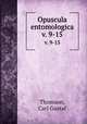 Opuscula entomologica. v. 9-15, Thomson, Carl Gustaf 