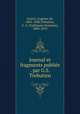 Journal et fragments publies . par G.S. Trebutien, Euge?nie de Gue?rin 