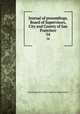 Journal of proceedings, Board of Supervisors, City and County of San Francisco. 54, San Francisco (Calif.). Board of Supervisors 