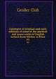 Catalogve of original and early editions of some of the poetical and prose works of English writers from Wither to Prior. 02, Grolier Club 