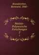 Malaio-Polynesische Forschungen. 2, Brandstetter, Renward, 1860- 