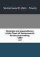 Receipts and expenditures of the Town of Somersworth for the year ending .. 1883, Somersworth (N.H. : Town) 