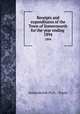 Receipts and expenditures of the Town of Somersworth for the year ending .. 1894, Somersworth (N.H. : Town) 