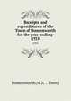 Receipts and expenditures of the Town of Somersworth for the year ending .. 1935, Somersworth (N.H. : Town) 