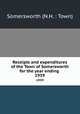 Receipts and expenditures of the Town of Somersworth for the year ending .. 1939, Somersworth (N.H. : Town) 