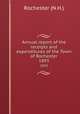 Annual report of the receipts and expenditures of the Town of Rochester. 1893, Rochester (N.H.) 