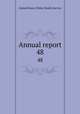 Annual report. 48, United States. Public Health Service 