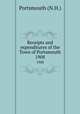 Receipts and expenditures of the Town of Portsmouth. 1908, Portsmouth (N.H.) 