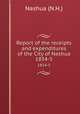 Report of the receipts and expenditures of the City of Nashua. 1854-5, Nashua (N.H.) 