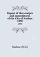 Report of the receipts and expenditures of the City of Nashua. 1890, Nashua (N.H.) 
