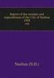 Report of the receipts and expenditures of the City of Nashua. 1908, Nashua (N.H.) 