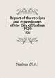 Report of the receipts and expenditures of the City of Nashua. 1920, Nashua (N.H.) 