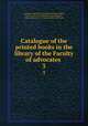 Catalogue of the printed books in the library of the Faculty of advocates . 3, Faculty of Advocates (Scotland). Library,Halkett, Samuel, 1814-1871,Hjaltalin, Jon Andresson, 1840-,Jamieson, T. H. (Thomas Hill), 1843-1876 