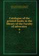 Catalogue of the printed books in the library of the Faculty of advocates . 6, Faculty of Advocates (Scotland). Library,Halkett, Samuel, 1814-1871,Hjaltalin, Jon Andresson, 1840-,Jamieson, T. H. (Thomas Hill), 1843-1876 