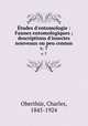 tudes d`entomologie : Faunes entomologiques ; descriptions d`insectes nouveaux ou peu connus. v. 7, Charles Oberthur 