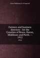Farmers and business directory : for the Counties of Bruce, Huron, Middlesex and Perth. --. 1912, Union Publishing Co. of Ingersoll 