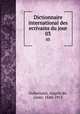 Dictionnaire international des ecrivains du jour. 03, Gubernatis, Angelo de, conte, 1840-1913 