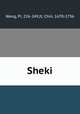 Sheki, Wang, Pi, 226-249,It, Chin, 1670-1736 