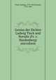 Genius der Dichter Ludwig Tieck und Novalis (Fr. v. Hardenberg) microform, Tieck, Ludwig, 1773-1853,Novalis, 1772-1801 