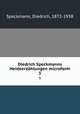 Diedrich Speckmanns Heideerzhlungen microform. 3, Speckmann, Diedrich, 1872-1938 