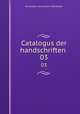 Catalogus der handschriften . 03, Amsterdam. Universiteit. Bibliotheek 