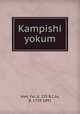 Kampishi yokum, Han, Fei, d. 233 B.C,ta, B, 1759-1892 