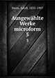 Ausgewhlte Werke microform. 5, Stern, Adolf, 1835-1907 