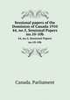 Sessional papers of the Dominion of Canada 1910. 44, no.5, Sessional Papers no.10-10b, Canada. Parliament 
