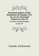 Sessional papers of the Dominion of Canada 1911. 45, no.22, Sessional Papers no.36a-39, Canada. Parliament 