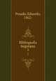 Bibliografia bogotana. 1, Posada, Eduardo, 1862- 