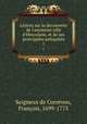 Lettres sur la decouverte de l`ancienne ville d`Herculane, et de ses principales antiquits. 1, Seigneux de Correvon 