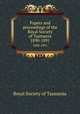 Papers and proceedings of the Royal Society of Tasmania. 1890-1891, Royal Society of Tasmania 