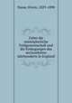 Ueber die mittelalterliche Feldgemeinschaft und die Einhegungen des sechszehnten Jahrhunderts in England, Nasse, Erwin, 1829-1890 
