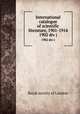 International catalogue of scientific literature, 1901-1914. 1902 div j, 