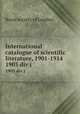 International catalogue of scientific literature, 1901-1914. 1903 div j, 