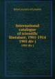 International catalogue of scientific literature, 1901-1914. 1905 div j, 