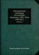 International catalogue of scientific literature, 1901-1914. 1909 div j, 