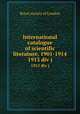 International catalogue of scientific literature, 1901-1914. 1913 div j, 