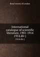 International catalogue of scientific literature, 1901-1914. 1914 div j, 