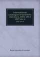 International catalogue of scientific literature, 1901-1914. 1907 div H, 