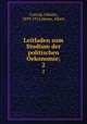 Leitfaden zum Studium der politischen Oekonomie;. 2, Conrad, Johann, 1839-1915,Hesse, Albert 